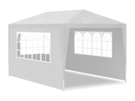 Tente de réception 3x4 m Blanc