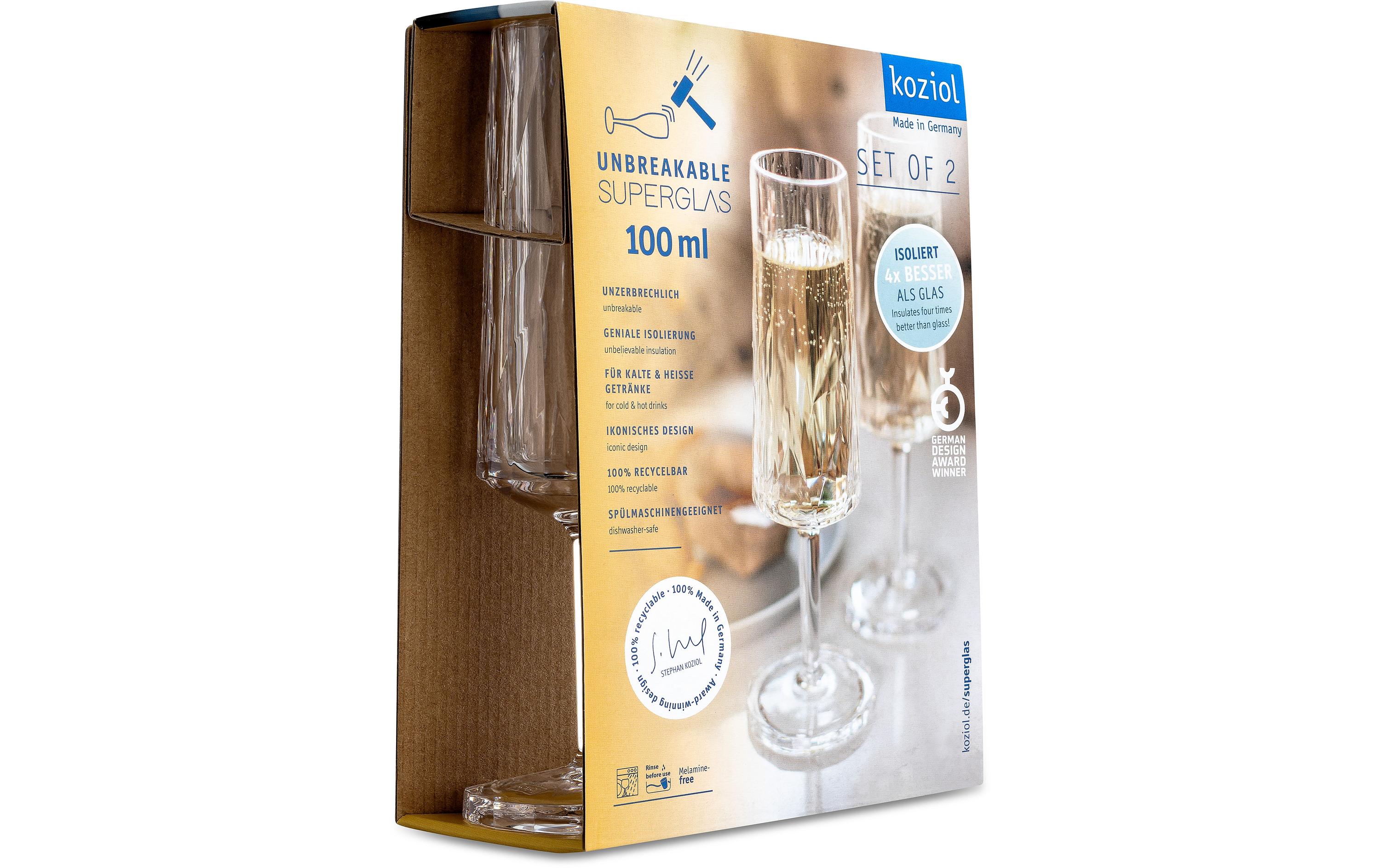 Sektglas Superglas Club No. 14, 100 ml, 2 StückClub No. 14 Gläser Set für Sekt