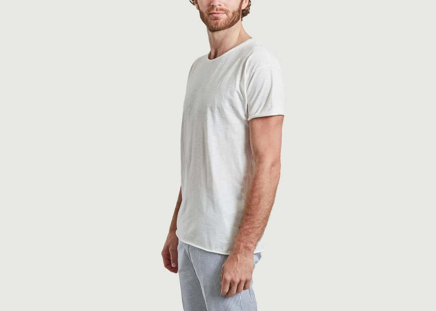 T-shirt flammé coupe relax Roger Nudie Jeans