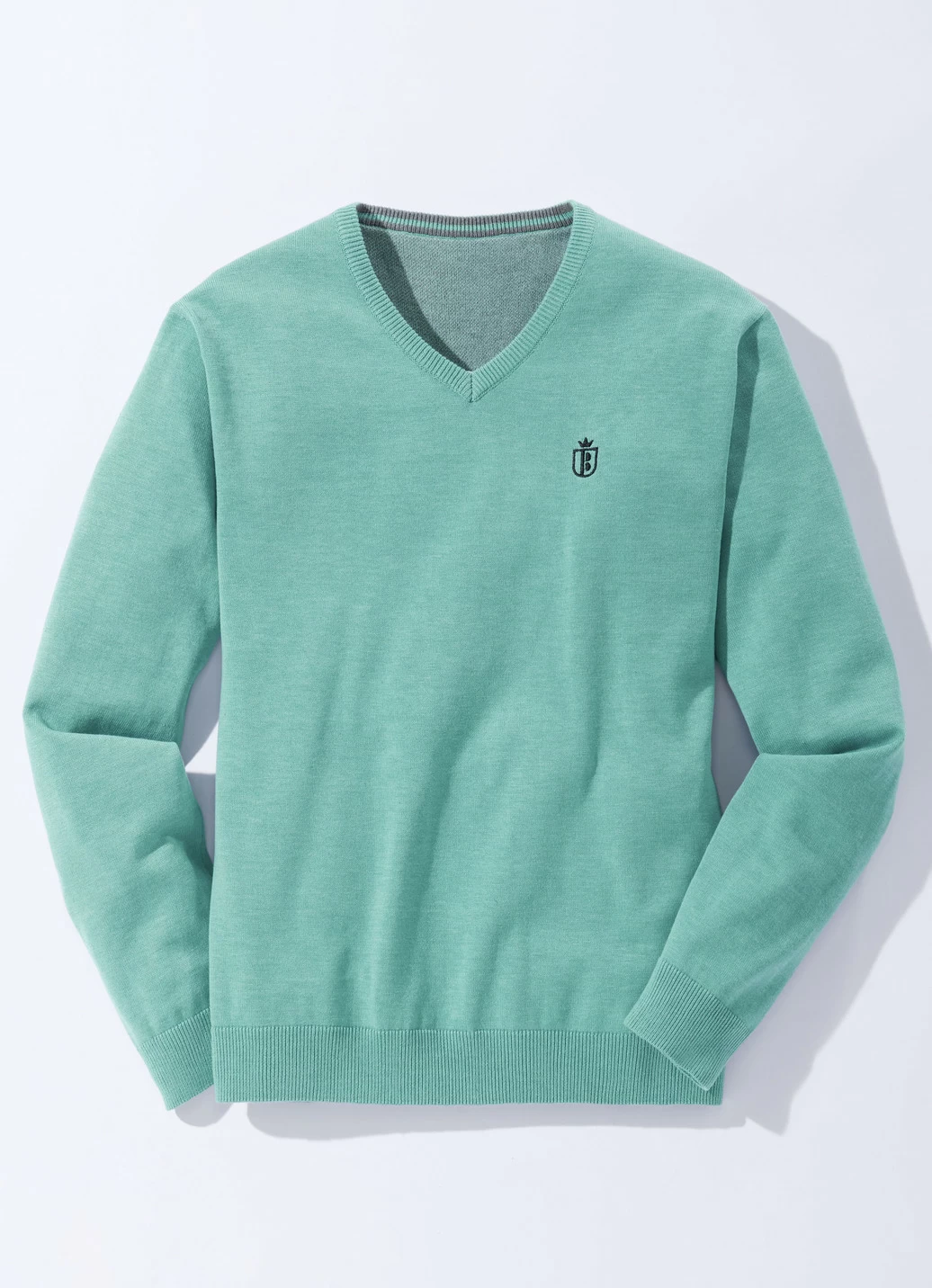 Modischer V-Pullover in 6 Farben