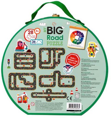 Barbo Toys  Mitt Store Puslespill Vei 200 Brikker