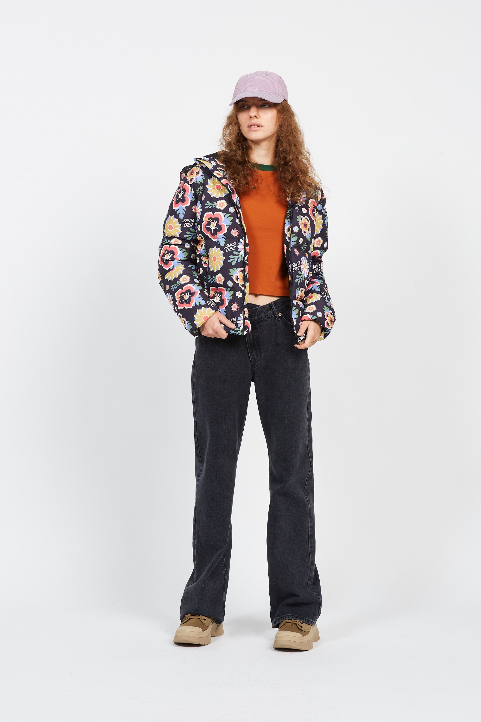SANTA CRUZ Doudoune Free Spirit Repeat Quilted Multicolore