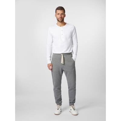 Herren-Sweatpants, Graumelange