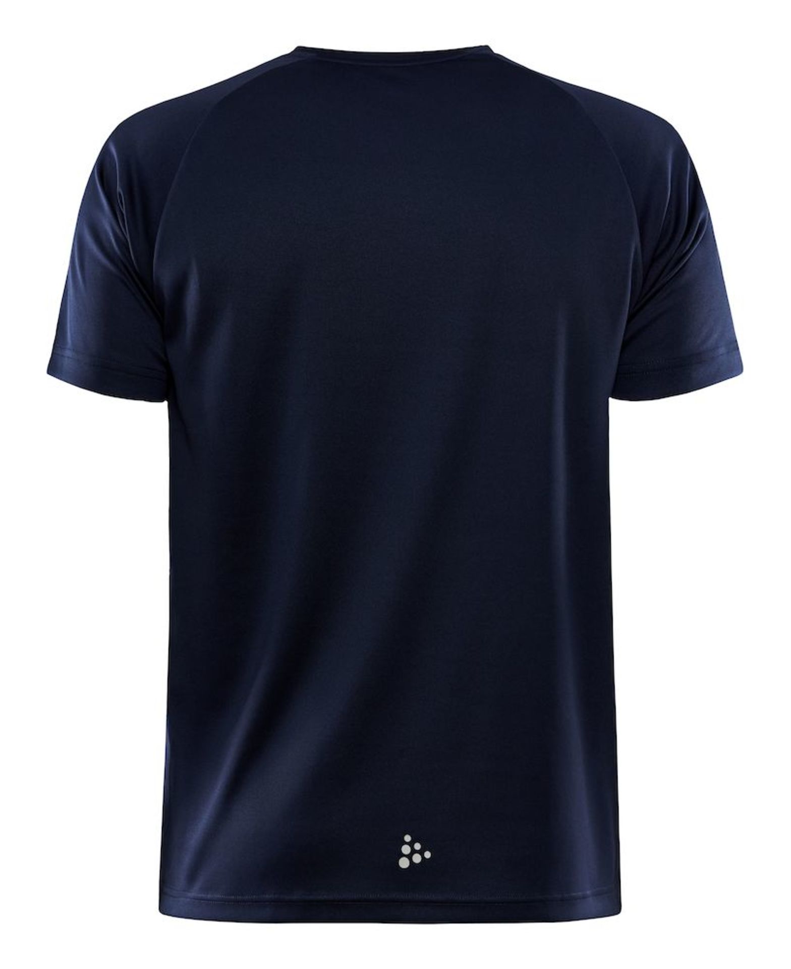 Craft CORE Unifly Logo Hardloopshirt Korte Mouwen Donkerblauw Heren