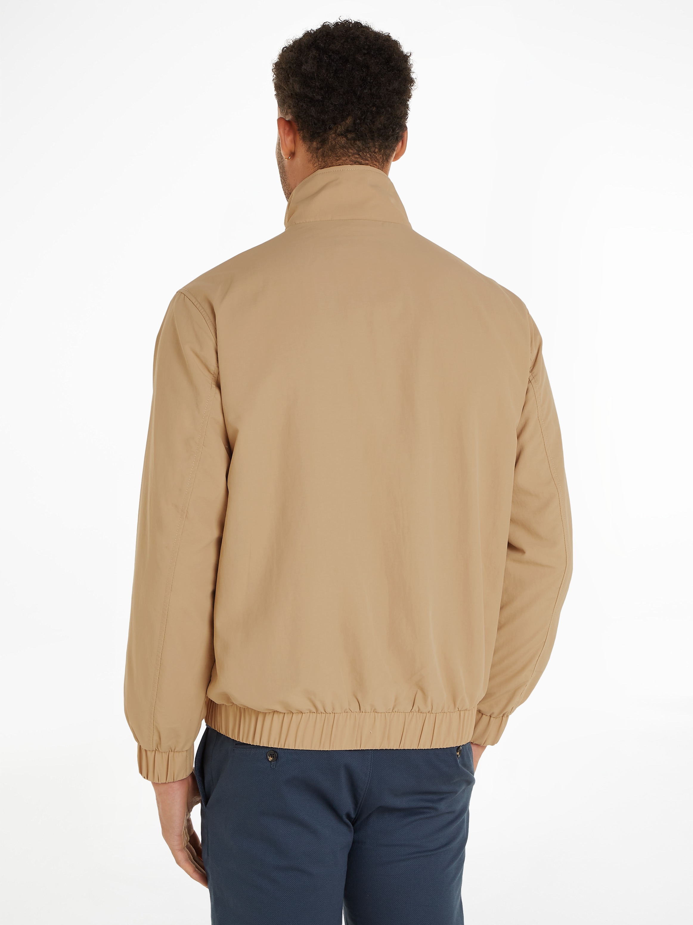 Tommy Jeans Plus Collegejacke »TJM ESSENTIAL JACKET EXT« Grosse Grössen und Logostickerei