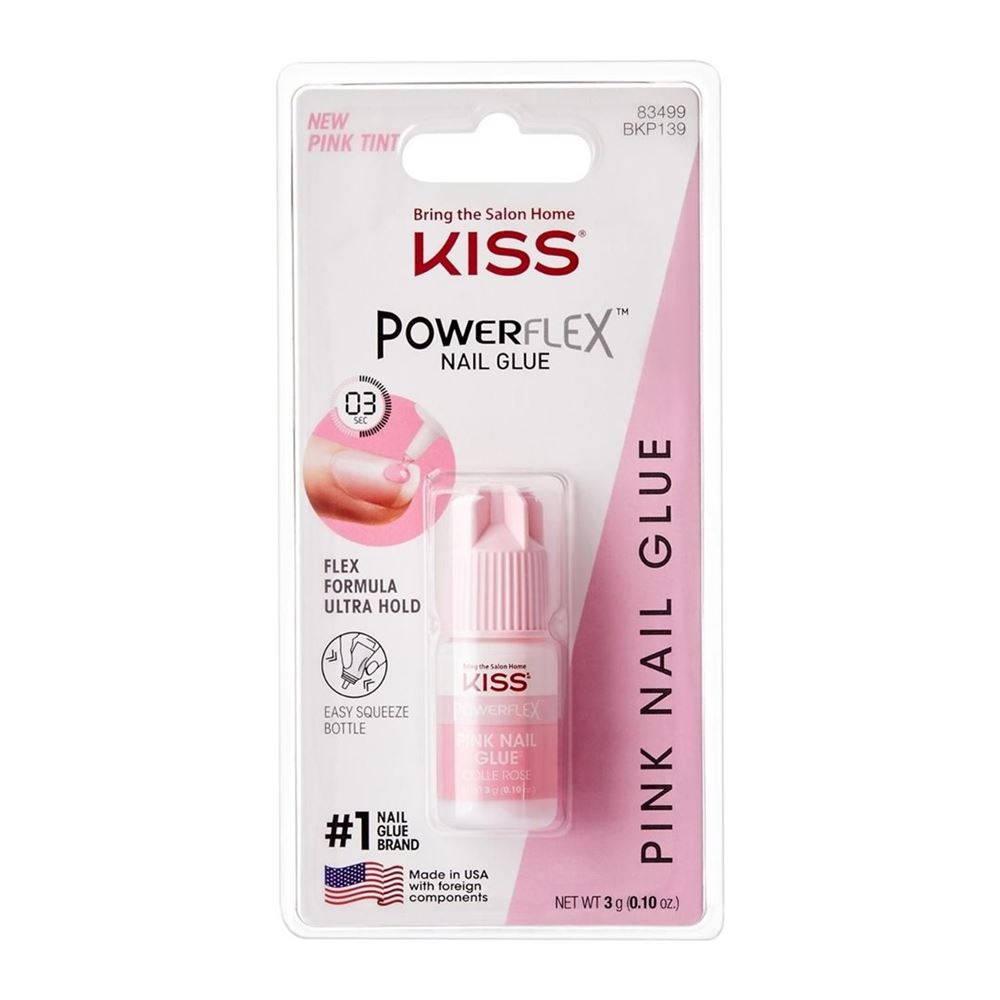 KISS PowerFlex Nail Glue Pink 1 Stk