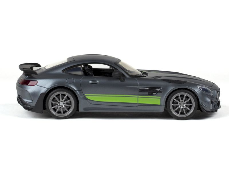 TEC-TOY Auto Mercedes-AMG GT R Pro mit Licht, Grau, 1:16 Ferngesteuerter Sportwagen mit Licht für Kinder ab 6 Jahren