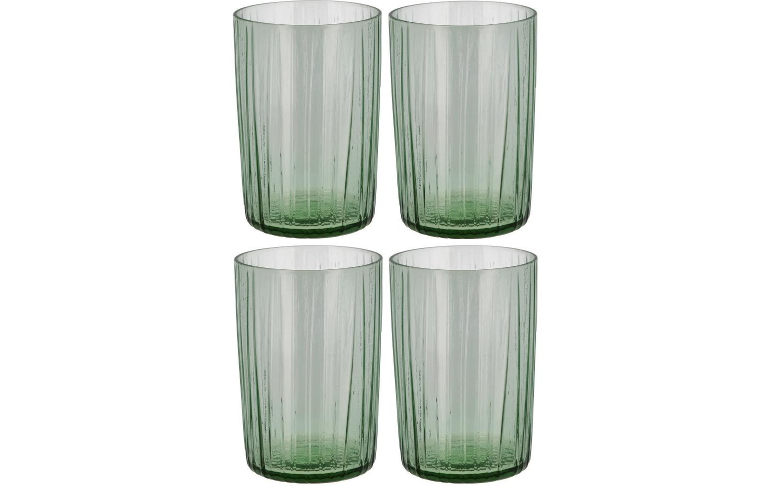 Trinkglas Kusintha 280 ml, 4 Stück, GrünWassergläser Set
