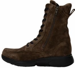 Xsensible - Emilia Stretchwalker - Damesboots - Bruin - Suède - Orthopedische Slippers