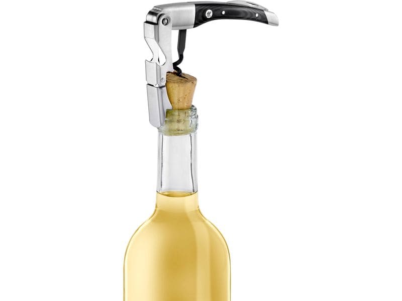 Zwilling Kellnermesser Classic Matt, 12.1 x 2.6 cm Zusammenklappbarer Kellnermesser mit 3-in-1-Funktion