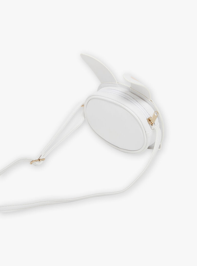Sac bandoulière lapin blanc