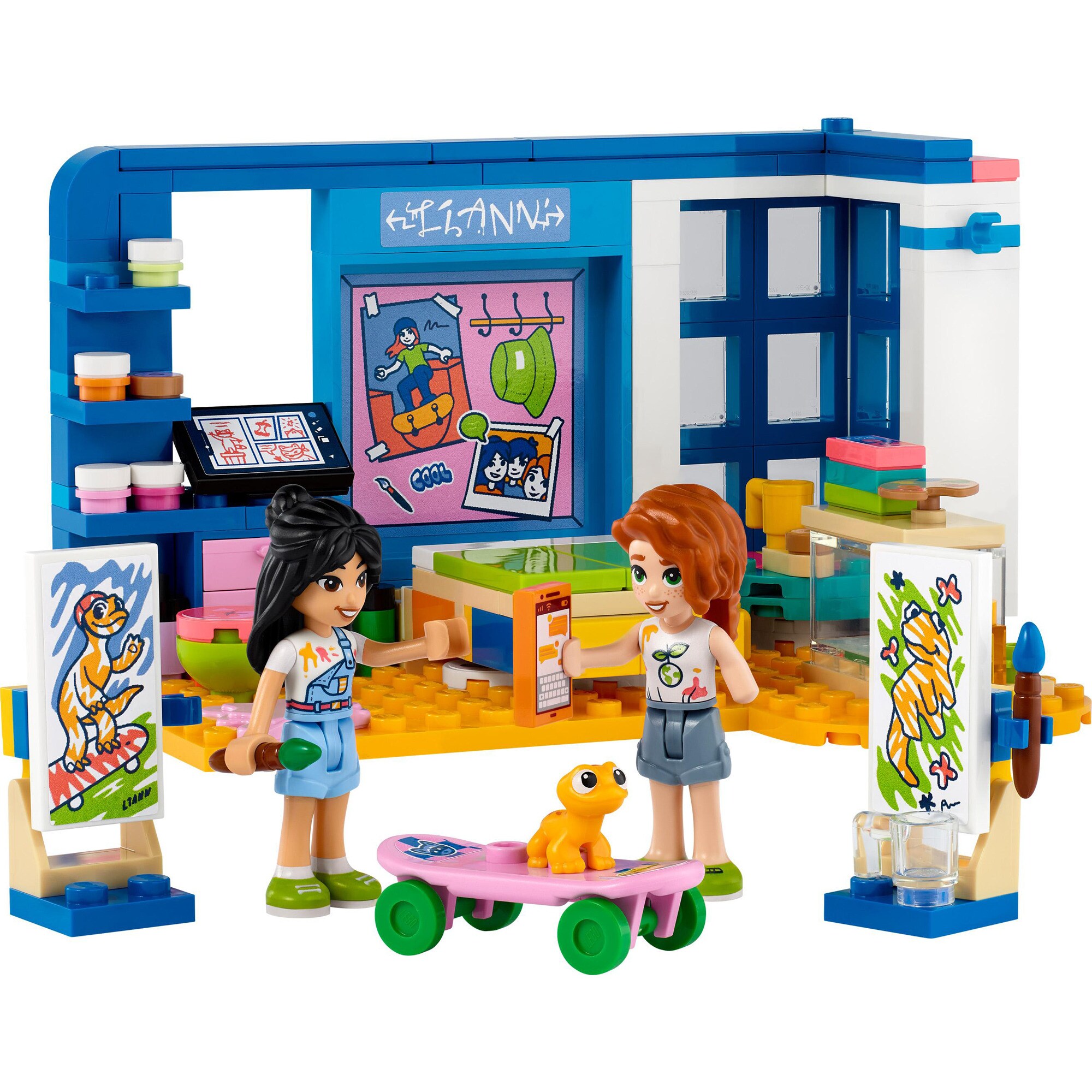 LEGO Konstruktionsspielzeug Friends Lianns Zimmer
