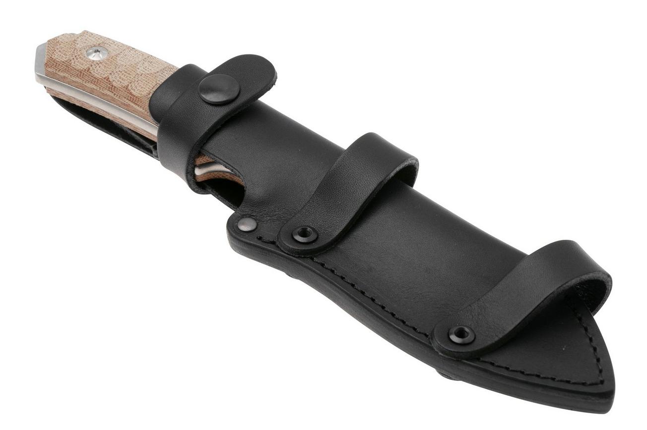 Mercury Ranger 923-23-3VCNC Stonewashed Sleipner, Green Canvas Micarta, bushcraftmes