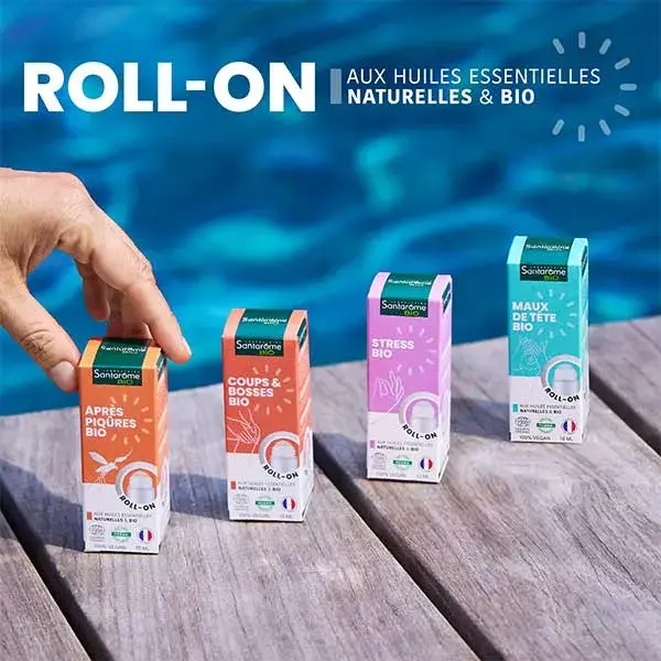 Óleos Essenciais Orgânicos Roll-on Santarome After Bites 10ml