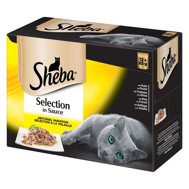 Lot mixte Sheba 96 x 85 g