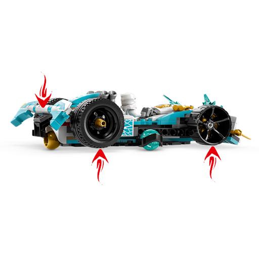 LEGO Ninjago Zanes Dragekraft-Spinjitzu Racerbil - 71791
