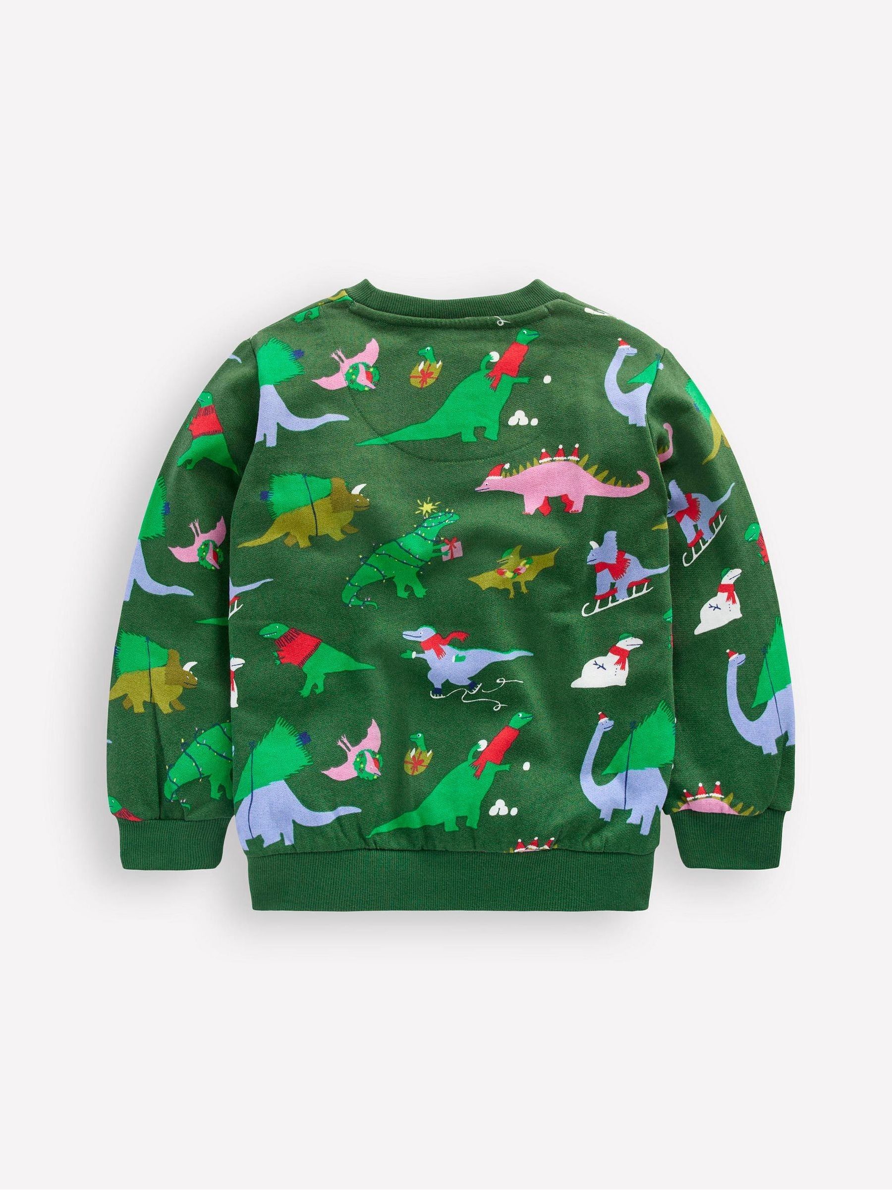 Boden Christmas Everyday Printed Sweatshirt