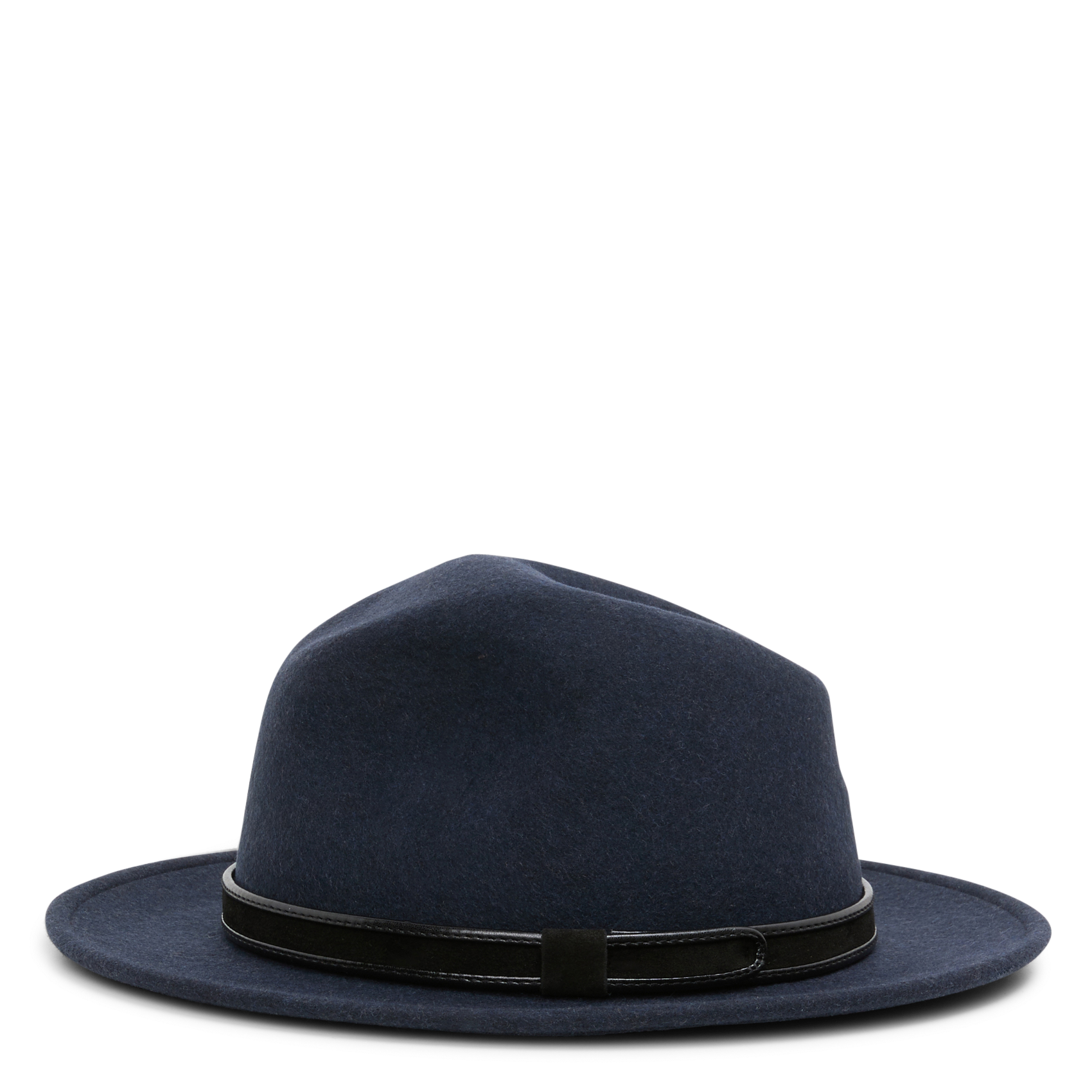 Chapeau en feutre laine| Bleu