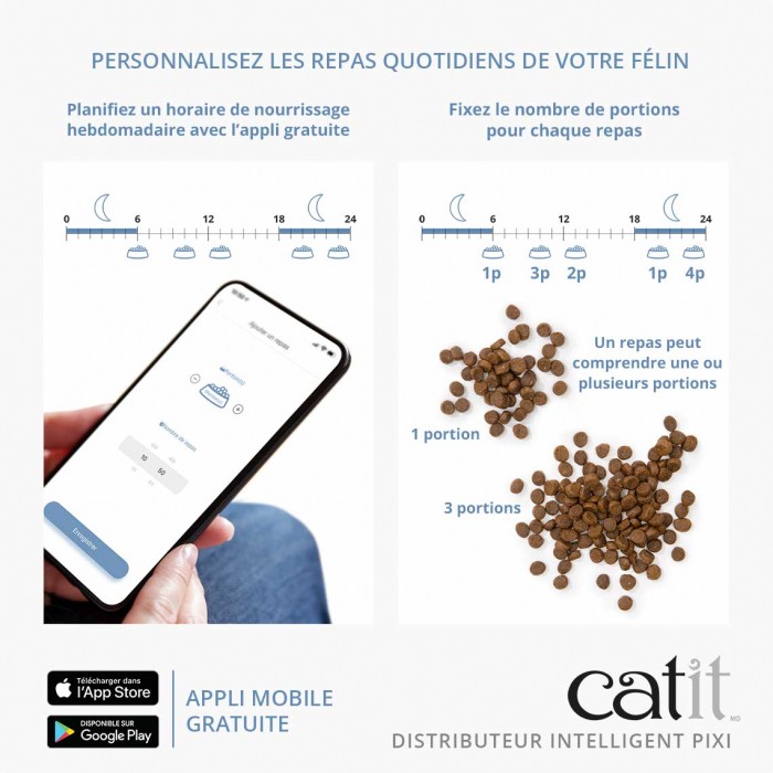 Distributeur connecté Pixi 12 repas