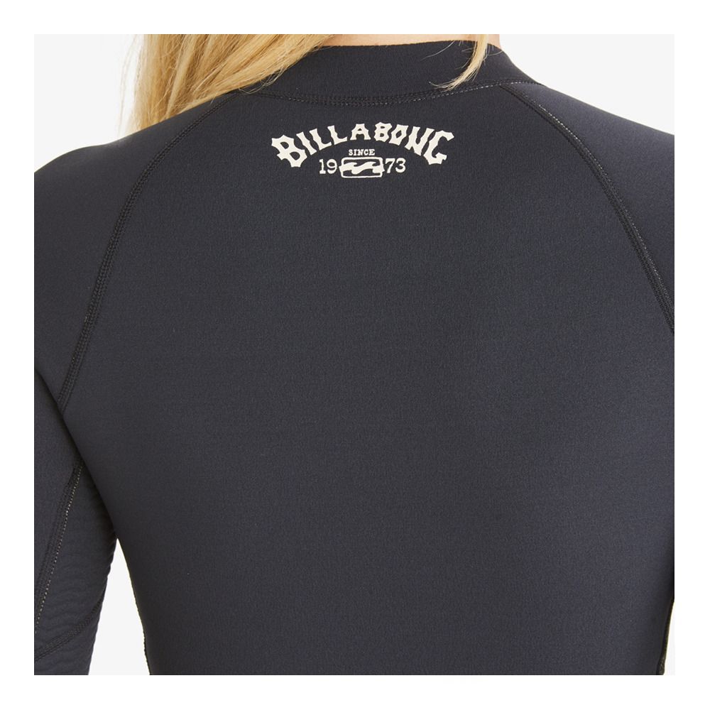 Billabong SALTY DZ FZ - Combinaison bikini 2/2 mm Femme black