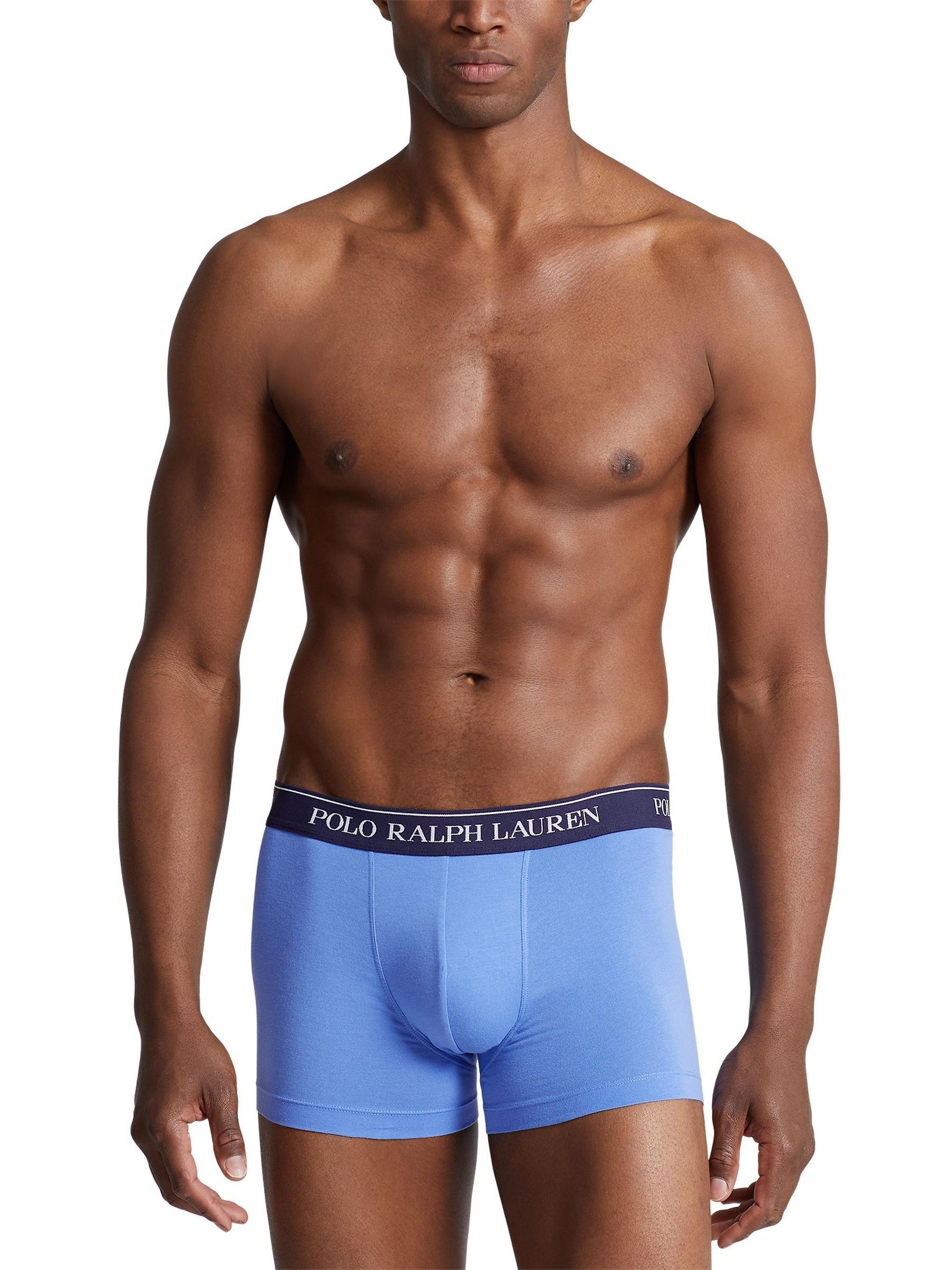 Rood/ grijs/ blauw - Polo Ralph Lauren Classic Stretch Boxers 5 Pack