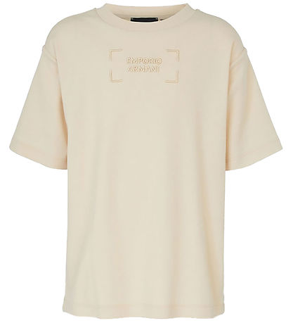 Emporio Armani T-Shirt/Shorts - Sandschale/geröstete Cashewnüsse