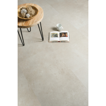 Click PVC Progetto Salina lichtgrijs betonlook - rechte stroken