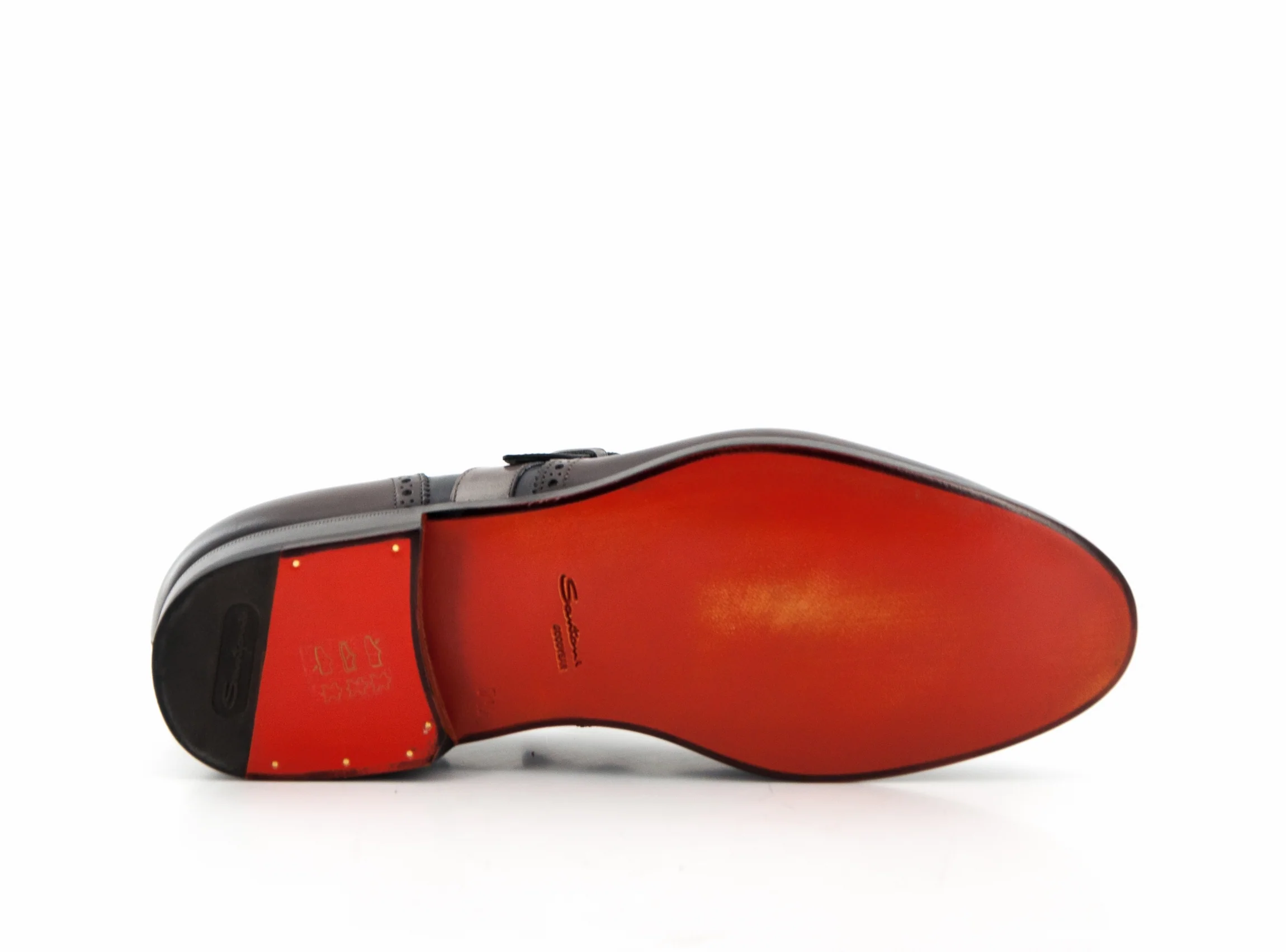 SANTONI - COLIN 13976S17 MARRON/GRIS