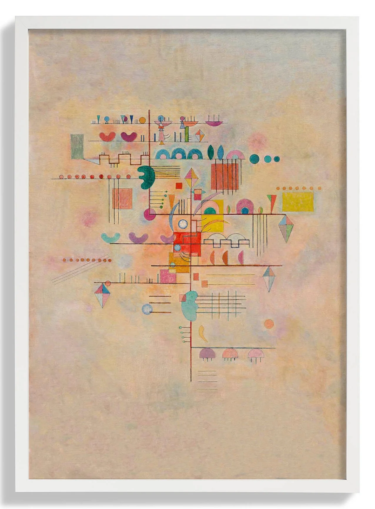 Anmutiger Aufstieg von Wassily Kandinsky
