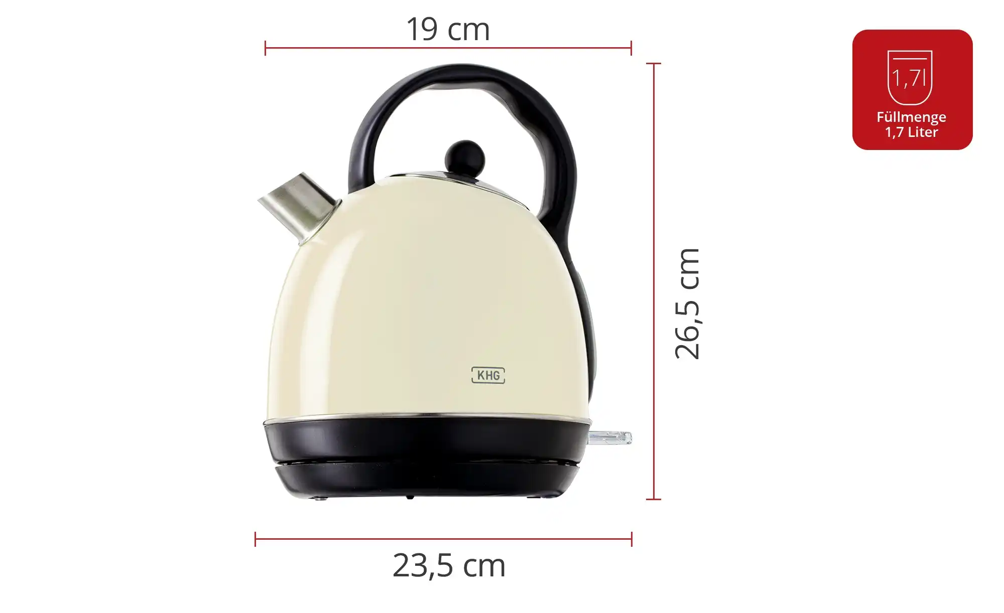 KHG Wasserkocher WK-1711 (C)