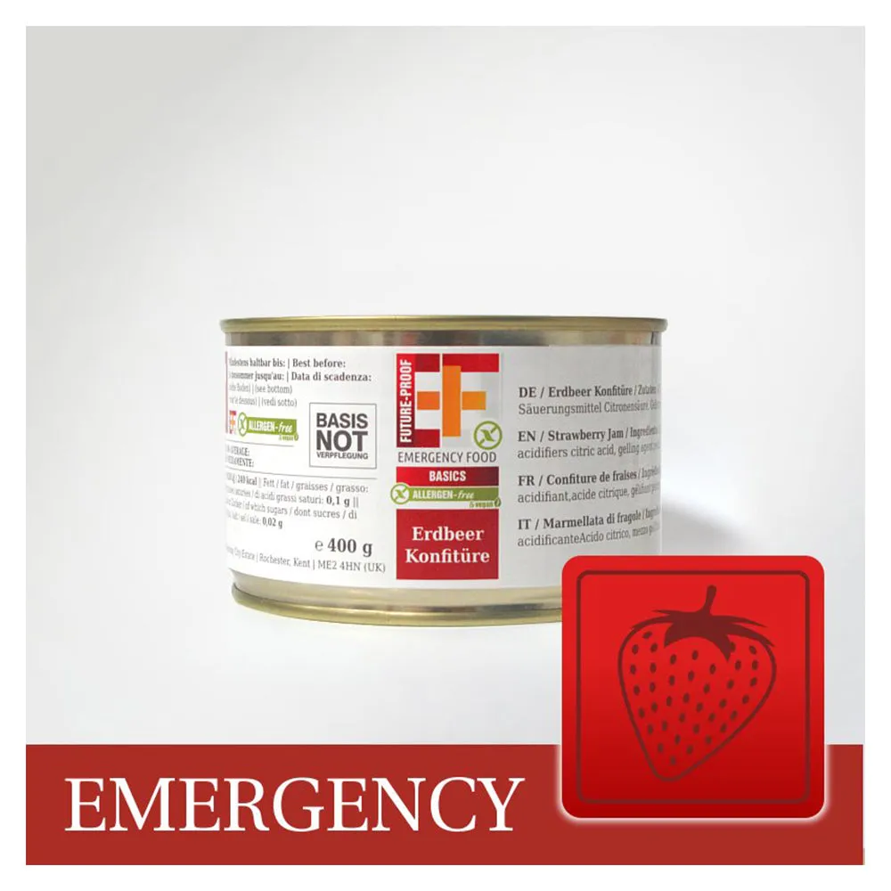 EF Emergency Food -  Erdbeer Konfitüre