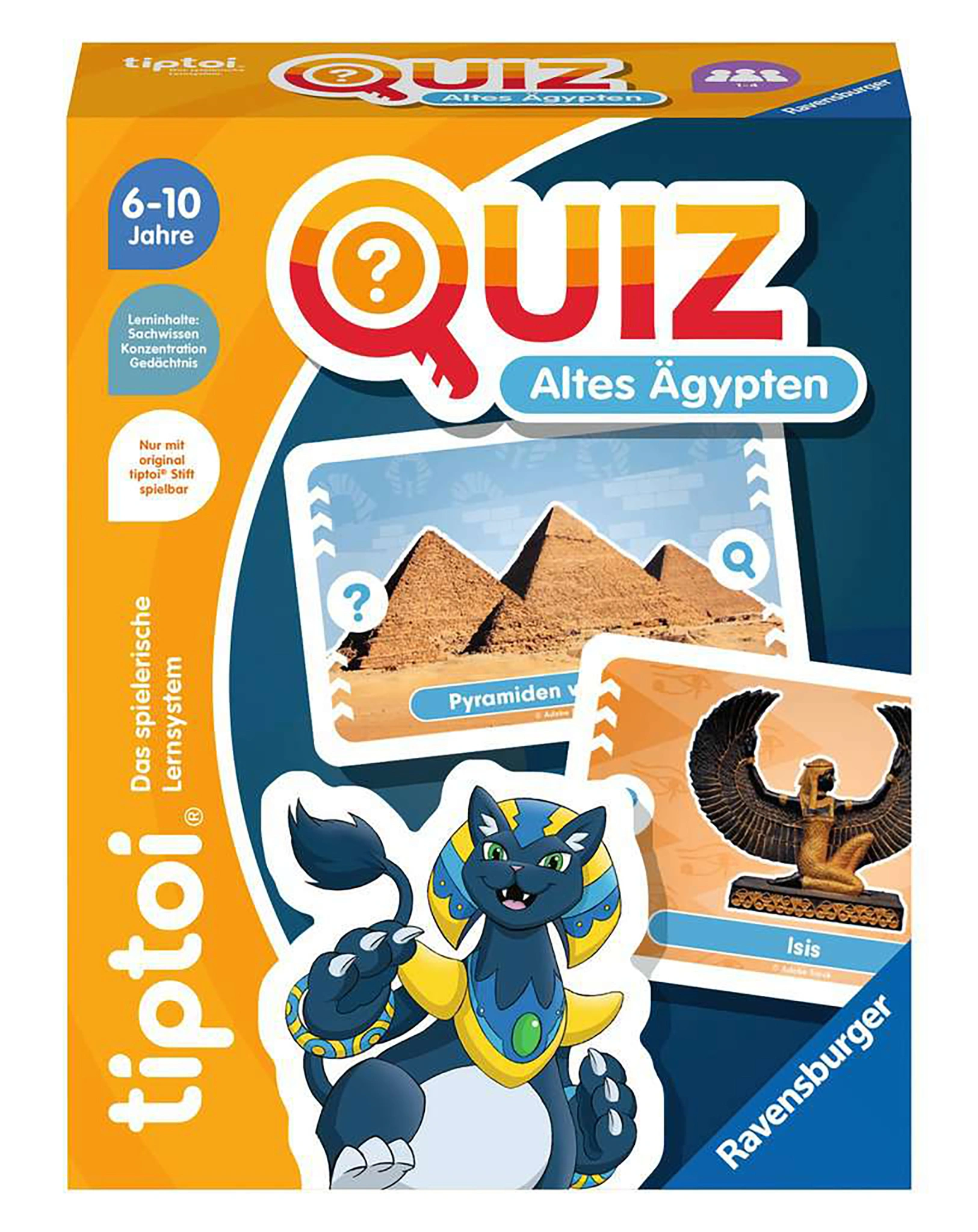 Quizspiel tiptoi® ALTES ÄGYPTEN 36-teilig