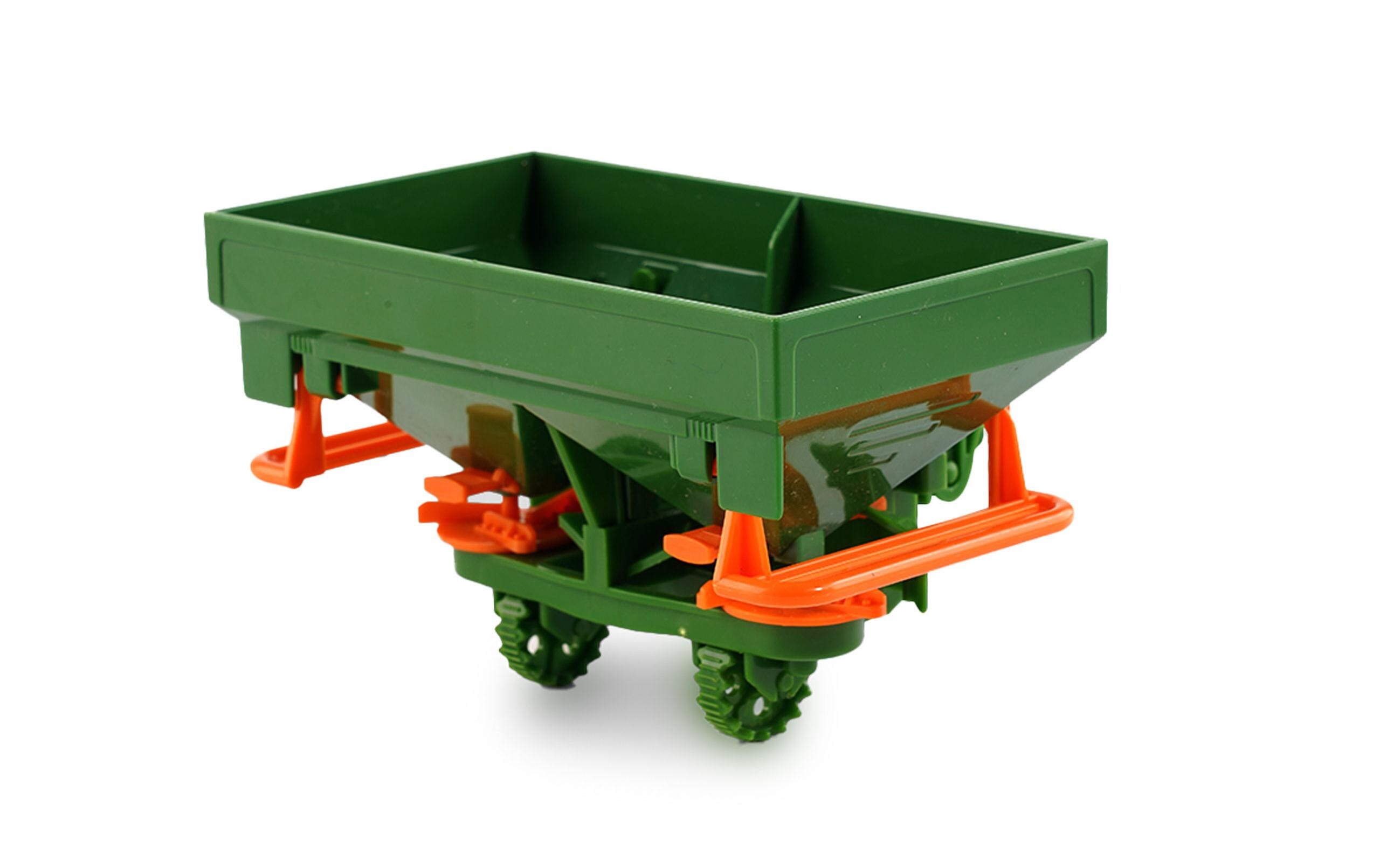 Traktor mit Düngerstreuer, Grün 1:24, RTRFerngesteuerter Traktor mit Licht und Sound