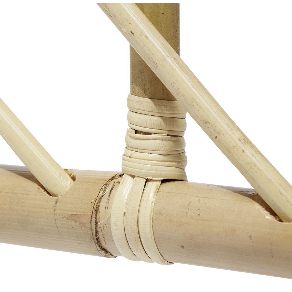 Tête de lit à suspendre Malang rotin naturel - L160xP3xH50 cm
