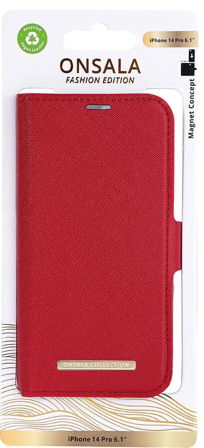 Onsala Apple iPhone 14 Pro pungetui (rød)