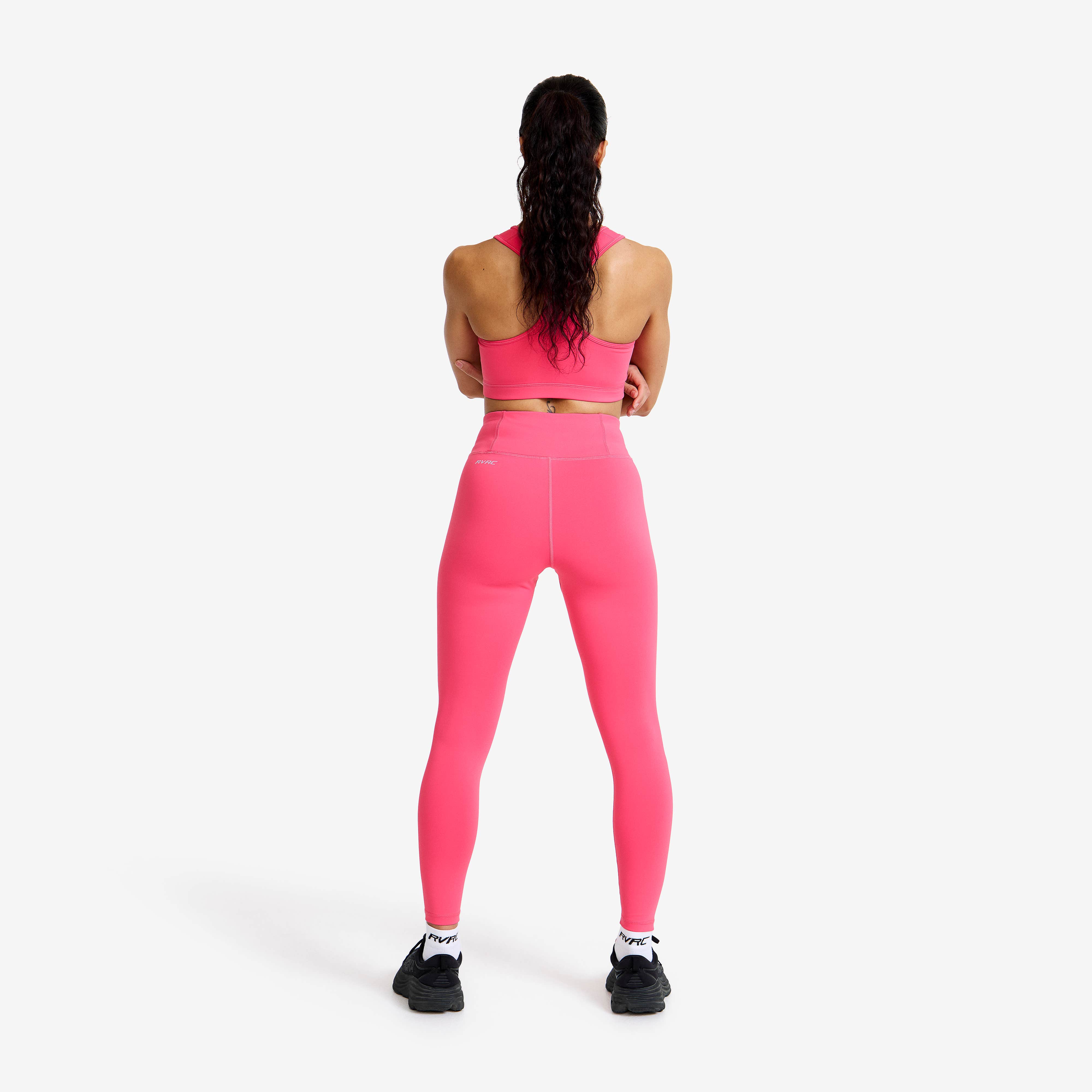 Flow High-waisted Leggings Dame Fandango Pink