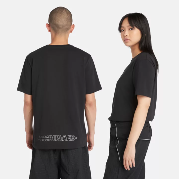 T-shirt Night Hike unisexe en noir