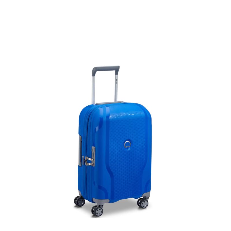 Valise cabine rigide extensible Clavel 55 cm Bleu électrique