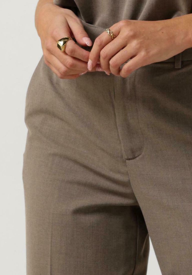 CO\\'COUTURE taupe co'couture pantalon vidacc wide long pant