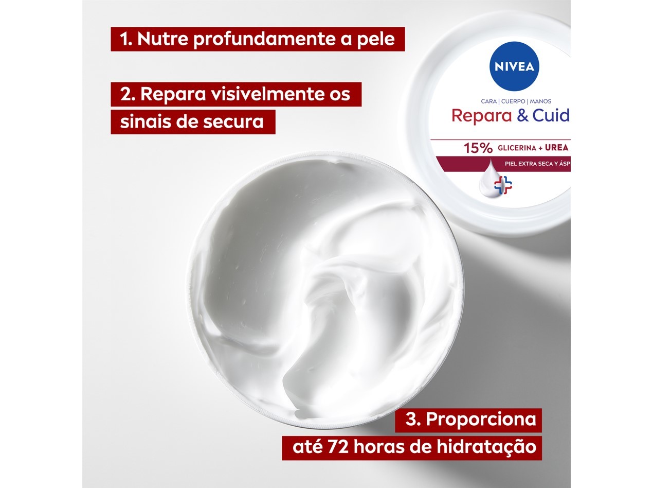 CREME NIVEA REPARA & CUIDA UREIA 400ML