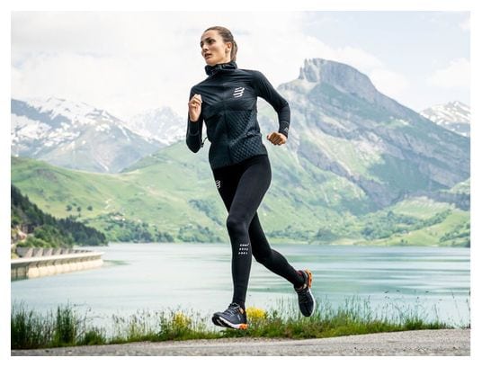 Collant Femme Compressport Under Control Full Tight Noir