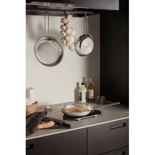 Eva Trio Stainless Steel Honeycomb Stegepande, Ø28 cm