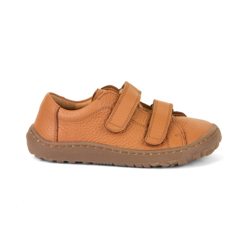 Froddo Froddo Barefoot Cuir Velcros Cognac