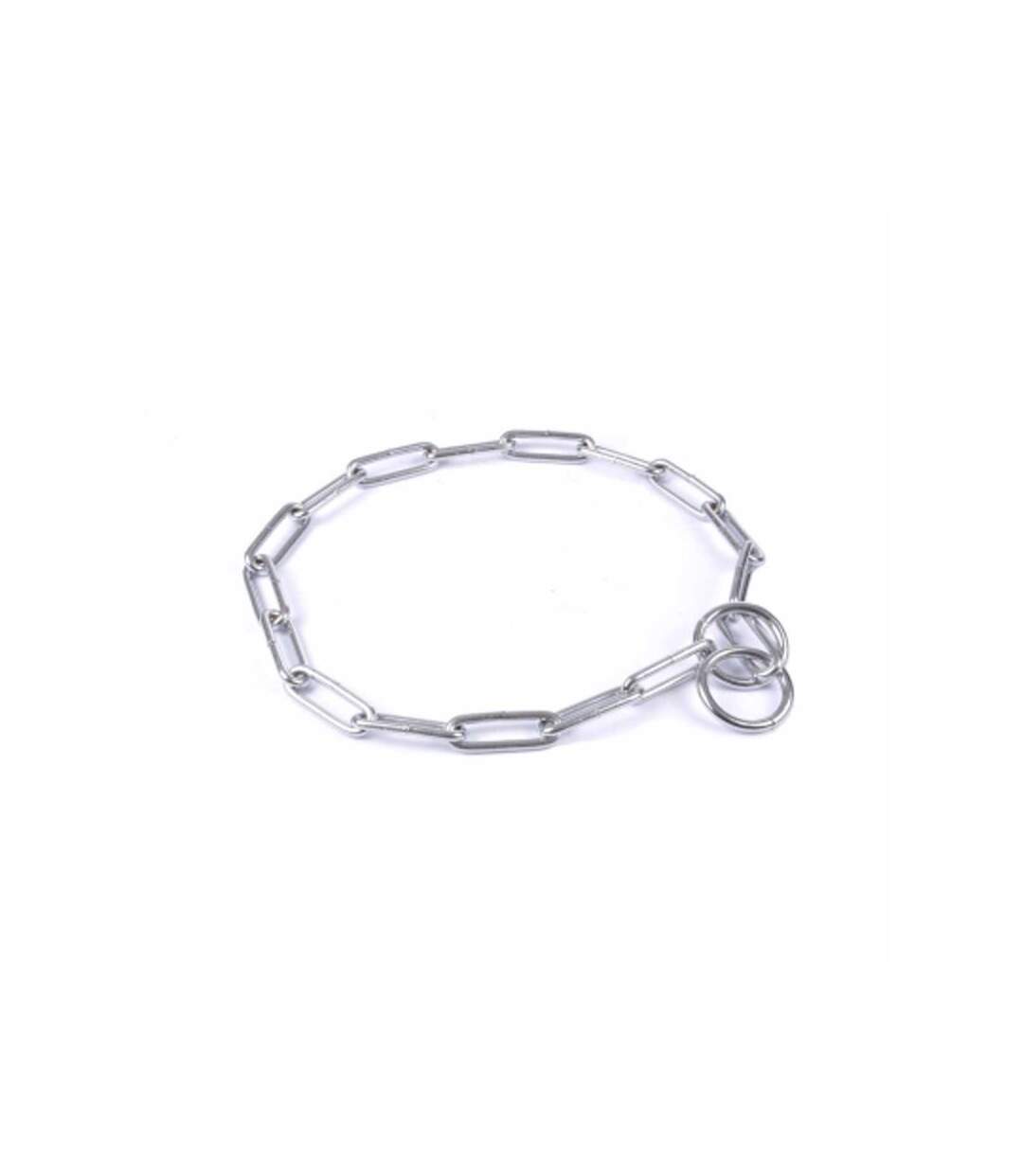 Paris Prix - Collier Pour Chien gros Maillons 60cm Argent