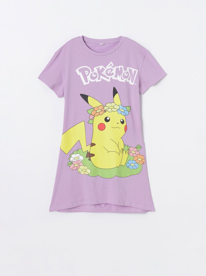 Vestido com estampa Pokémon™ - Malva