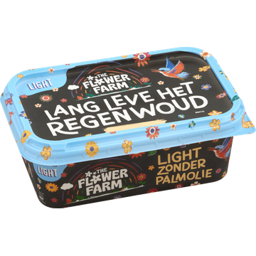 The Flower Farm Smeren zonder Palmolie Light 375 g