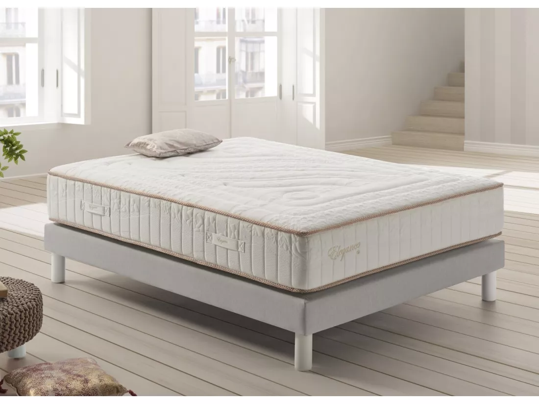 Matelas 160x200 elegance premier | ressorts ensachés | épaisseur 30 cm | mousse à mémoire de forme | système multicouche différenciée | indépendance de couchage