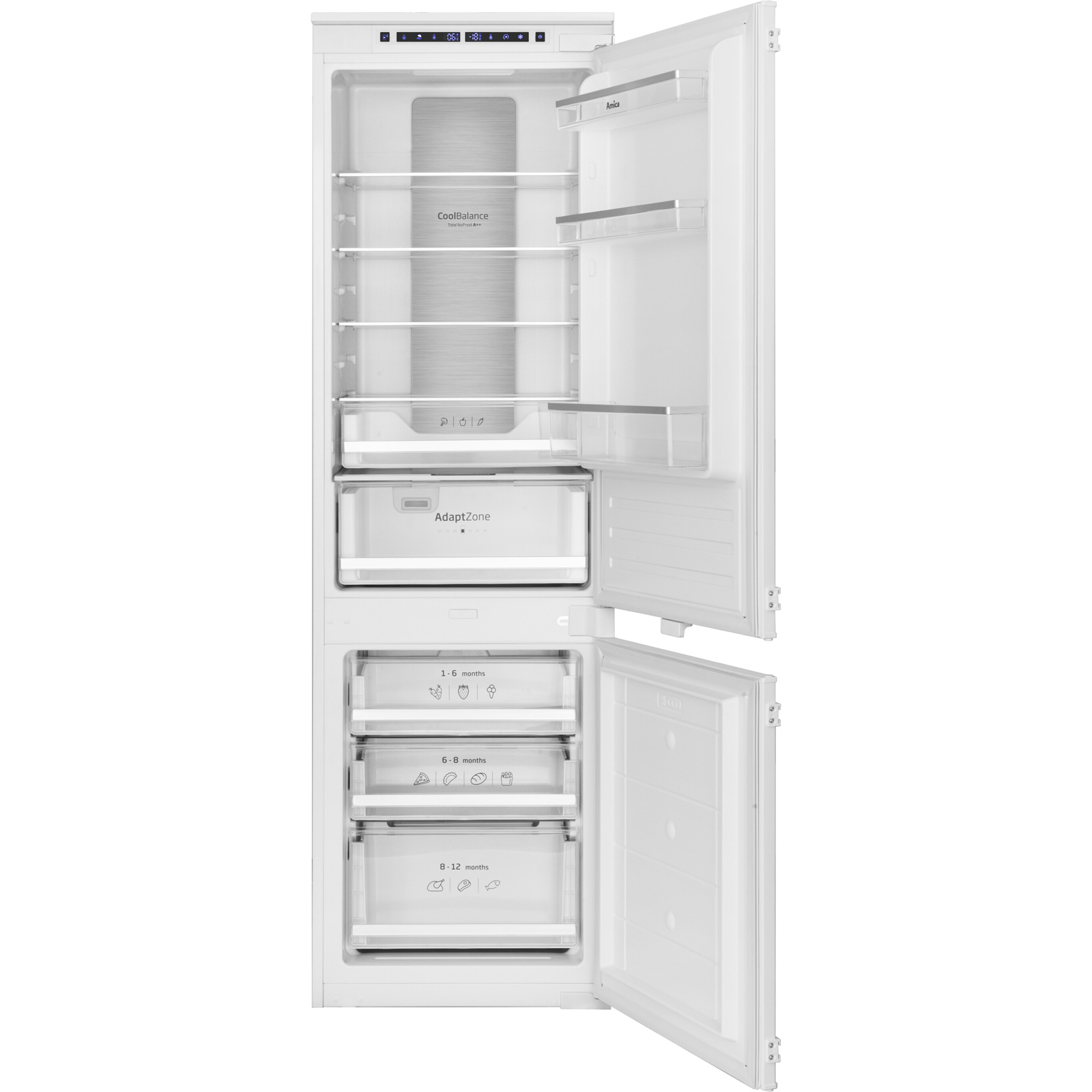 AMICA Einbau-Kühl/Gefrierkombination EKGCS 387 950 - E