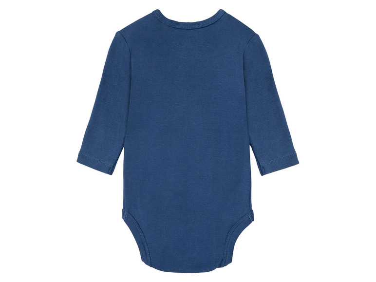 Body's voor babyjongens, set van 2, van bio-katoen