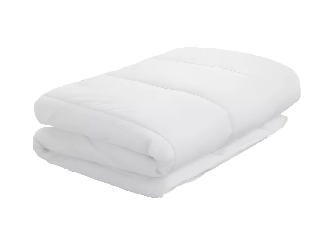 BLANREVE Couette legere en microfibre - 240 x 260 cm - Blanc